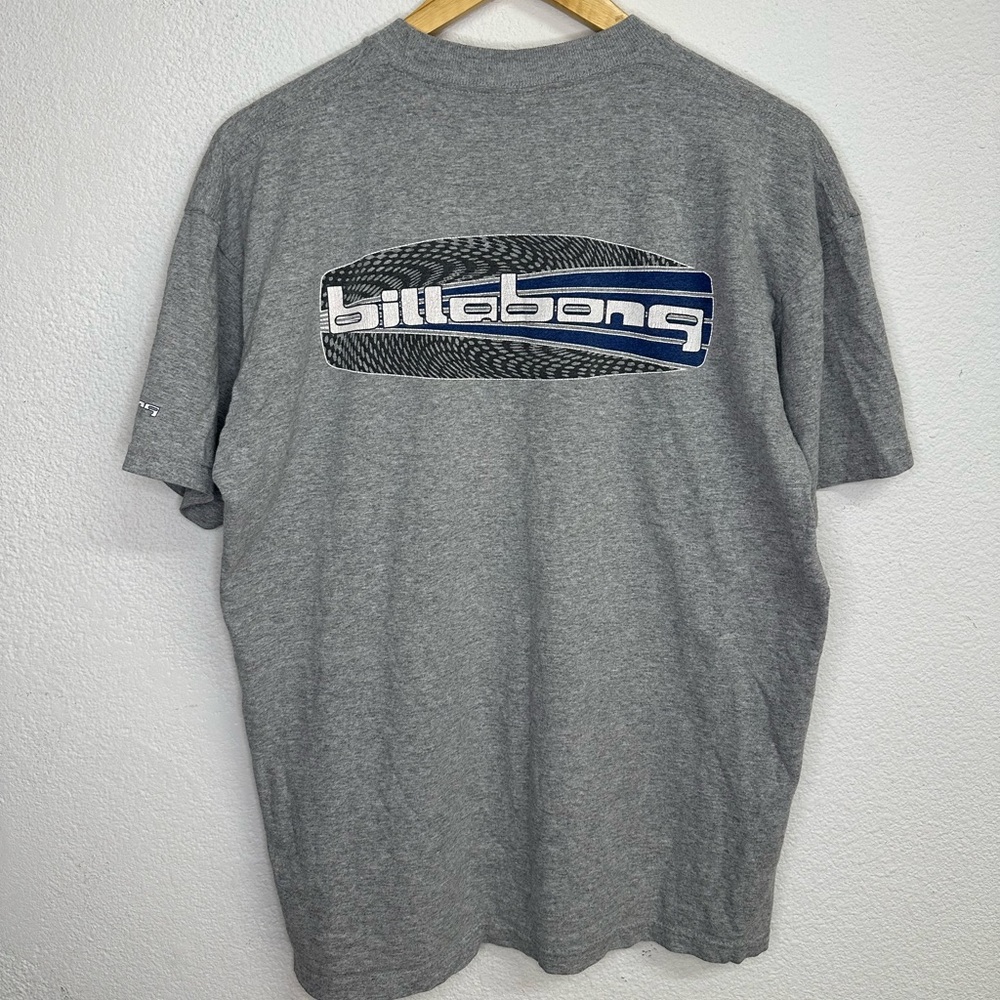 Y2K Billabong Heather Gray Graphic Tee